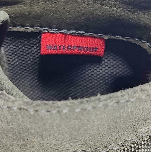 Sorel Caribou Leather Waterproof Alpine Snow Combat Cyber Green Yellow Boot Wm 6 - Picture 9 of 10